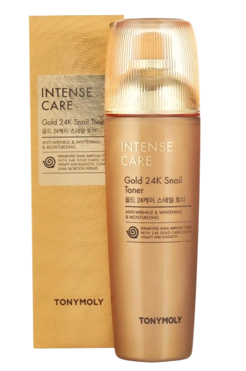 Oltin yuz toneri (TonyMoly Intense Care Gold 24K Snail Toner, 140ml)